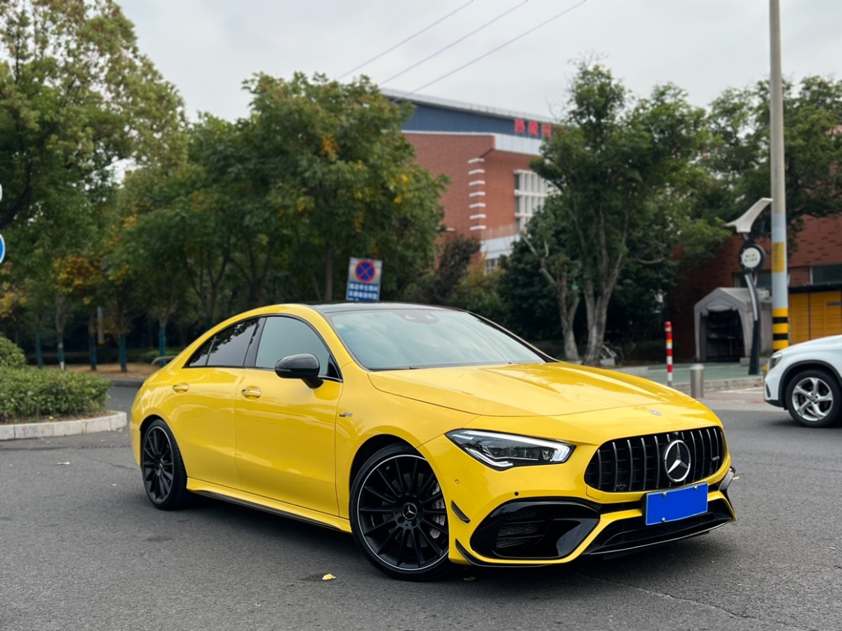 奔馳 奔馳CLA級AMG  2021款 AMG CLA 35 4MATIC圖片