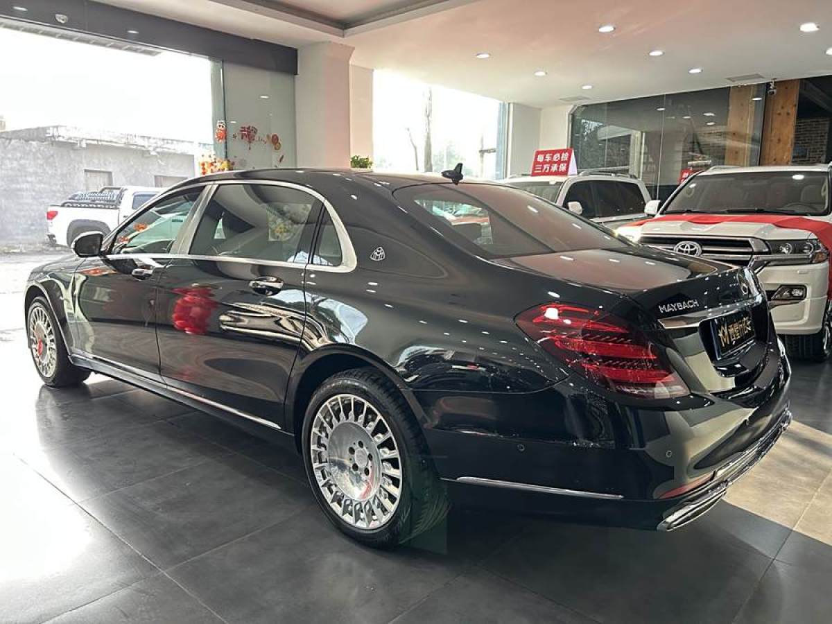 2019年11月奔馳 邁巴赫S級  2019款  改款 S 450 4MATIC