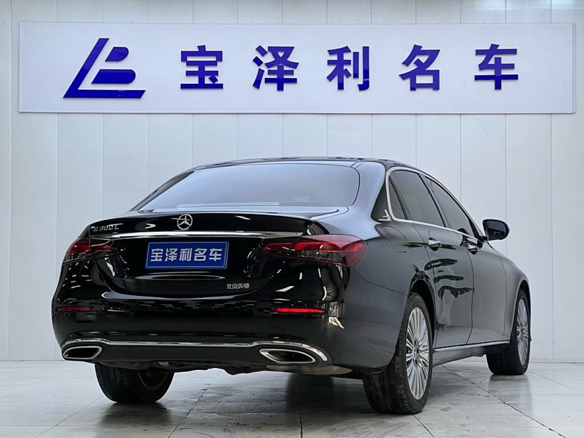 奔馳 奔馳E級  2022款 改款 E 300 L 豪華型圖片