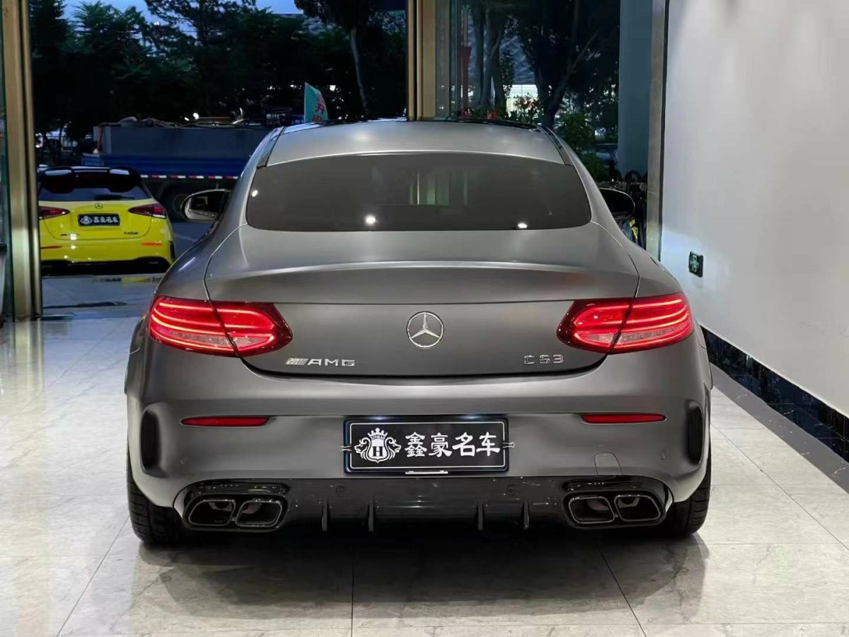 2019年1月奔馳 奔馳C級(jí)AMG  2019款 AMG C 63 轎跑車