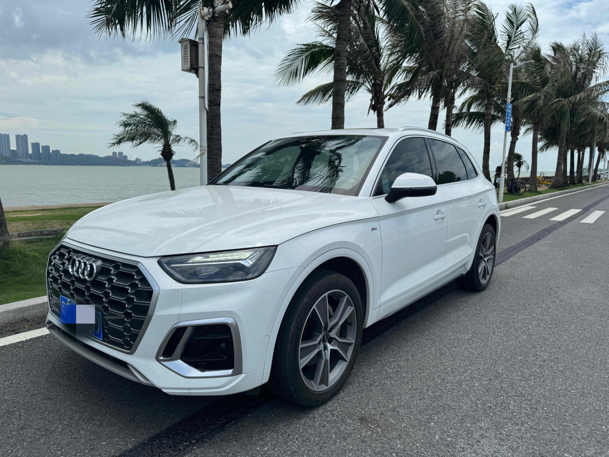 2022年1月奧迪 奧迪Q5L  2021款 45 TFSI 豪華動感型