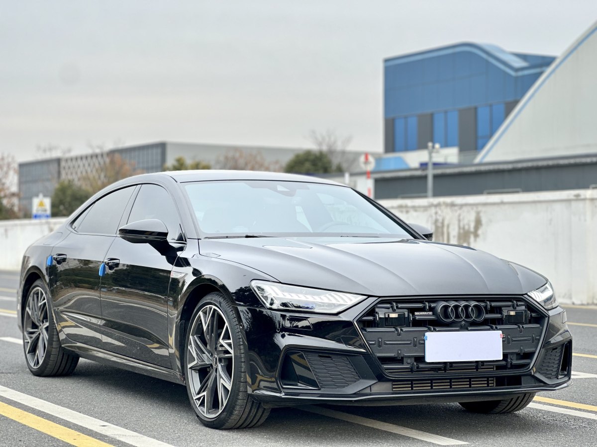 奧迪 奧迪A7L  2023款 45 TFSI quattro S-line 黑武士版圖片