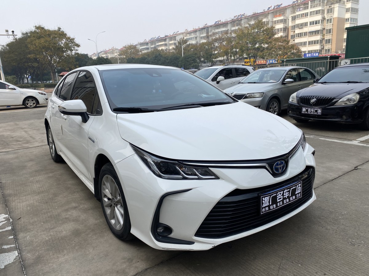 豐田 卡羅拉  2021款 雙擎 1.8L E-CVT精英版圖片