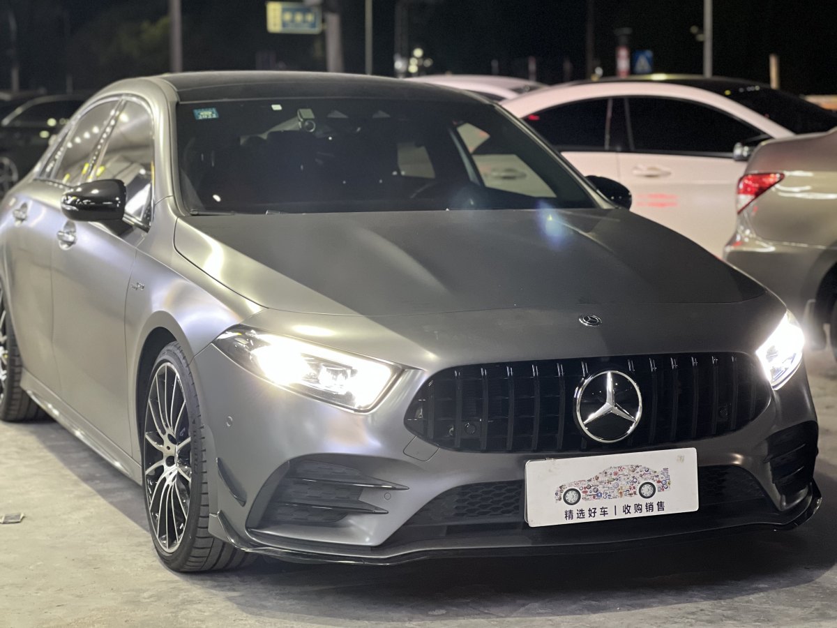 奔馳 奔馳A級AMG  2020款 AMG A 35 4MATIC圖片