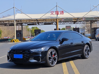 2024年12月 奧迪 奧迪A7L 45 TFSI quattro S-line 黑武士版圖片