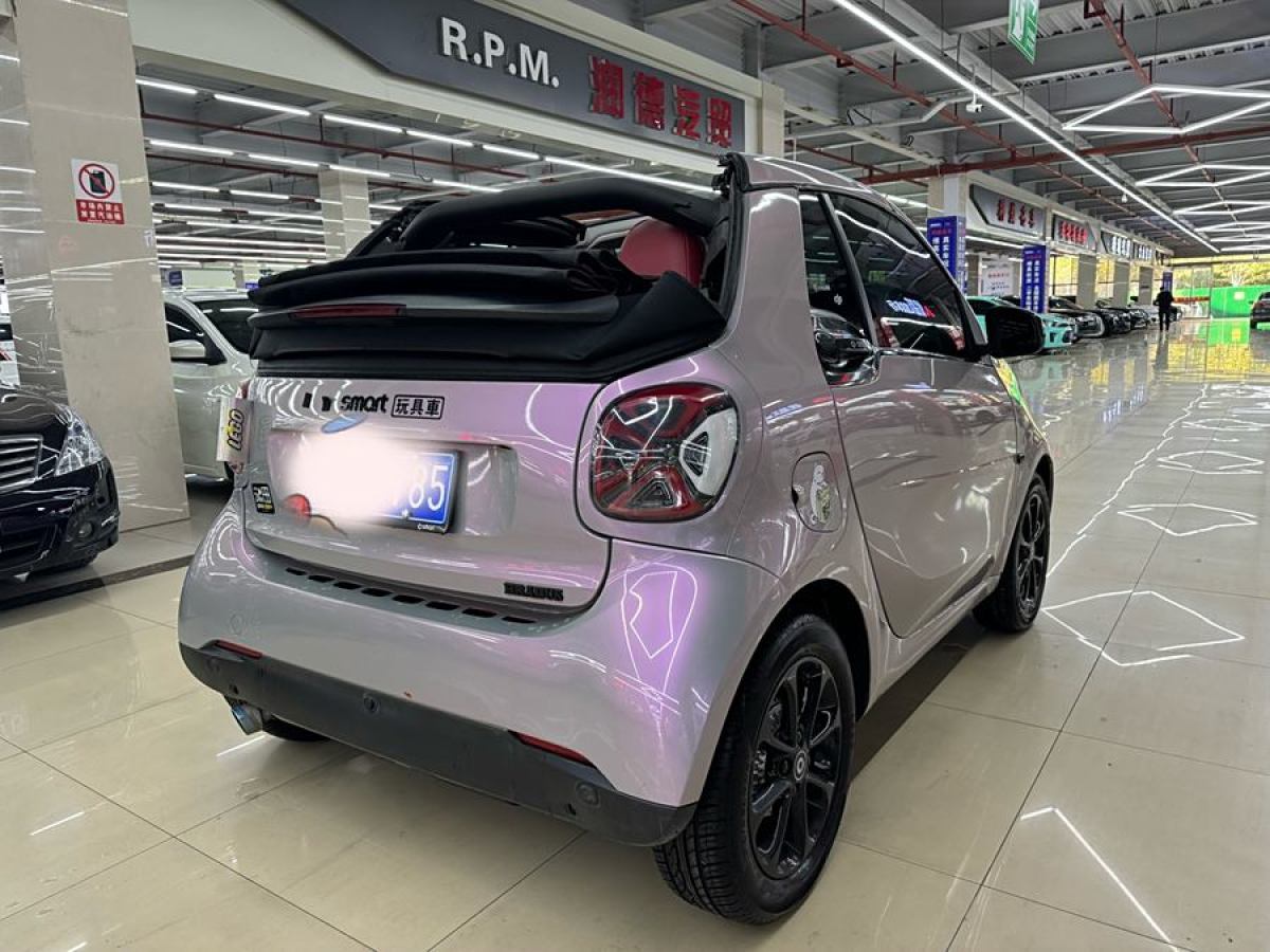 smart fortwo  2016款 1.0L 52千瓦敞篷激情版圖片