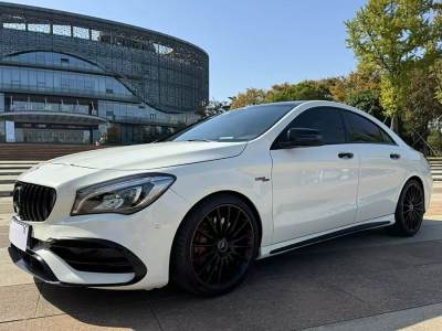 2018年3月 奔馳 奔馳CLA級(jí)AMG 改款 AMG CLA 45 4MATIC圖片