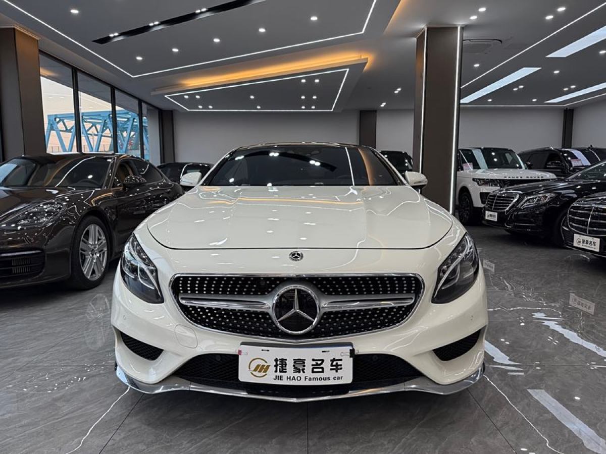 2018年11月奔馳 奔馳S級  2017款 S 500 4MATIC 轎跑版