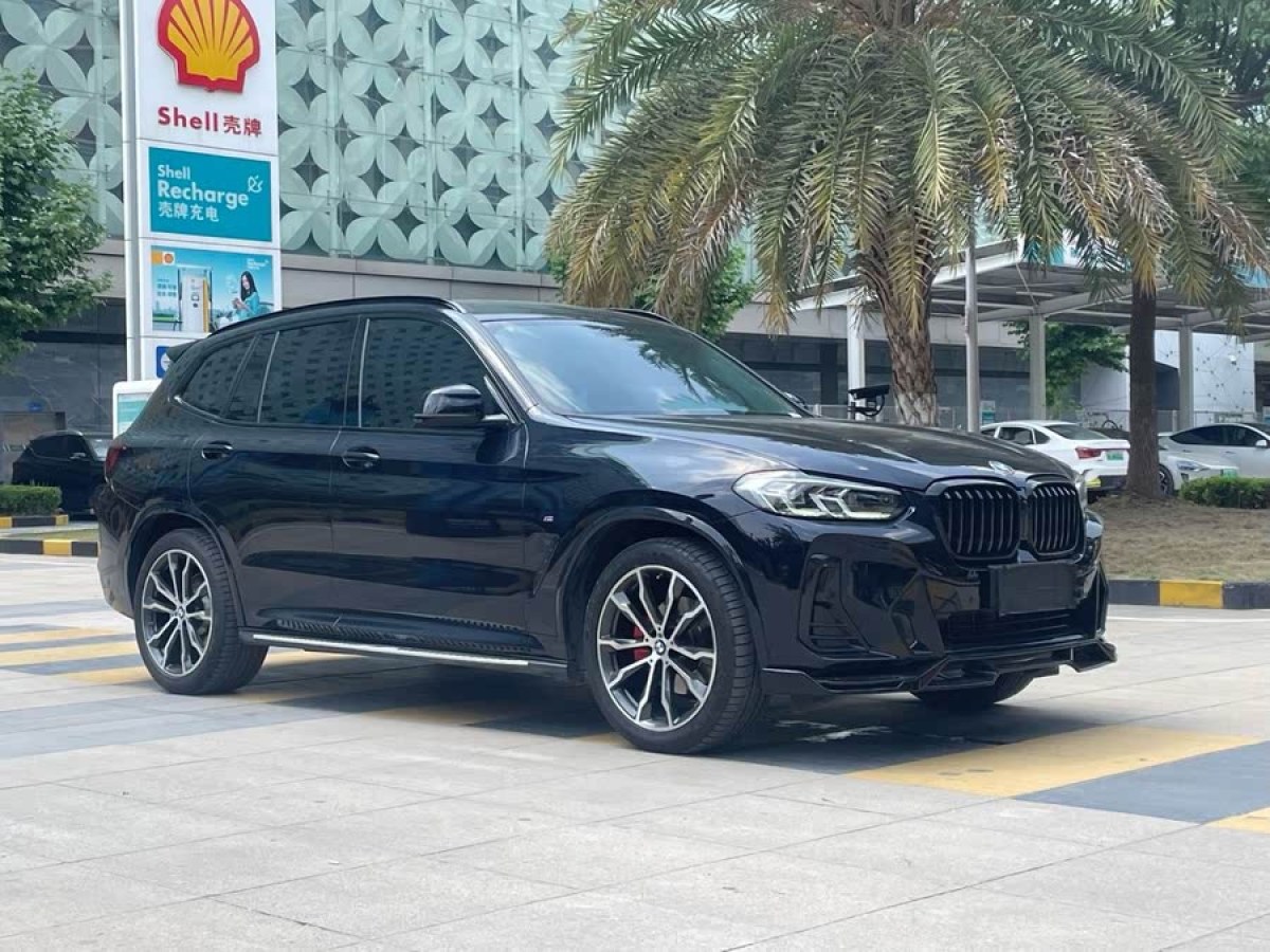 寶馬 寶馬X3  2022款 xDrive30i 領(lǐng)先型 M曜夜套裝圖片