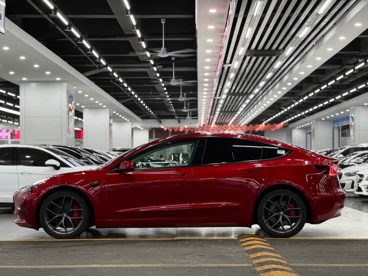 特斯拉 Model 3  2021款 改款 Performance高性能全輪驅(qū)動(dòng)版圖片