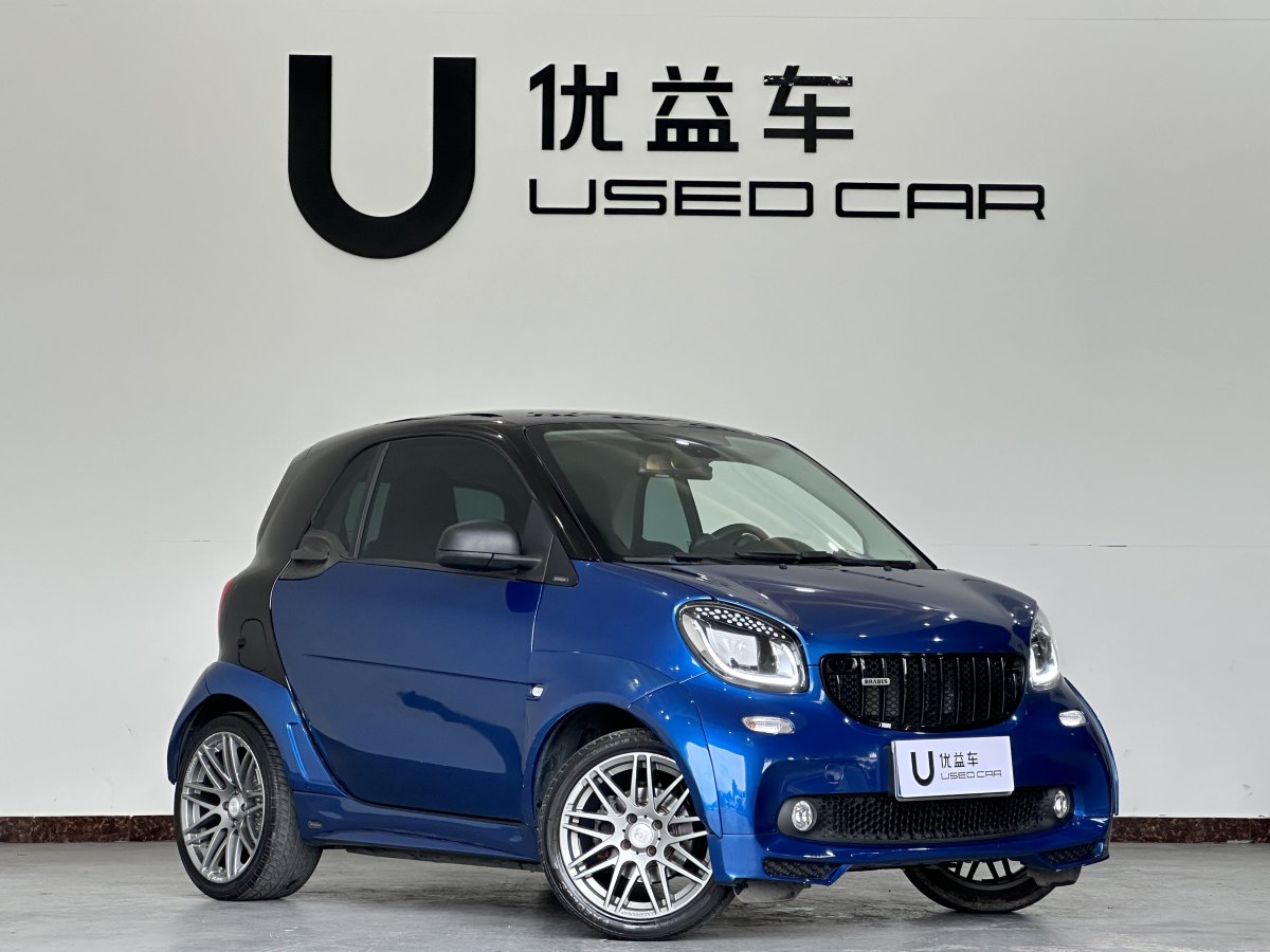 smart fortwo  2017款 1.0L 52千瓦魅藍(lán)特別版圖片