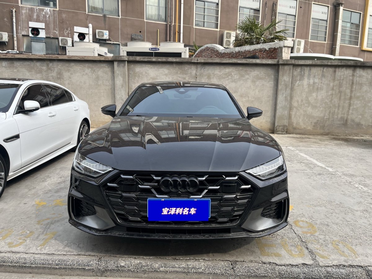 奧迪 奧迪A7L  2024款 45 TFSI quattro 黑武士版圖片