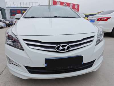 2014年6月 现代 瑞纳 1.4L 自动智能型GLS图片