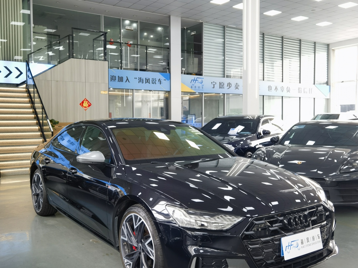 奧迪 奧迪A7L  2024款 45 TFSI quattro 黑武士版圖片