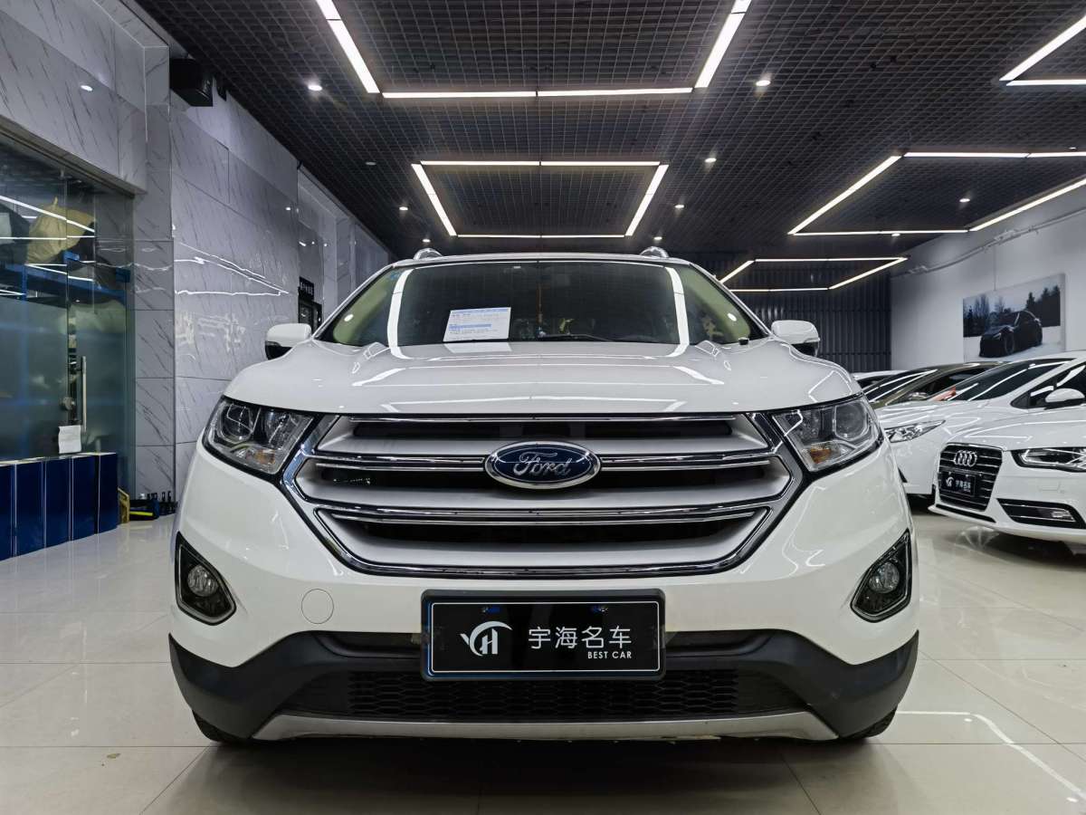 福特 銳界 2016款 ecoboost 245 兩驅精銳型 5座 白色 手自一體對