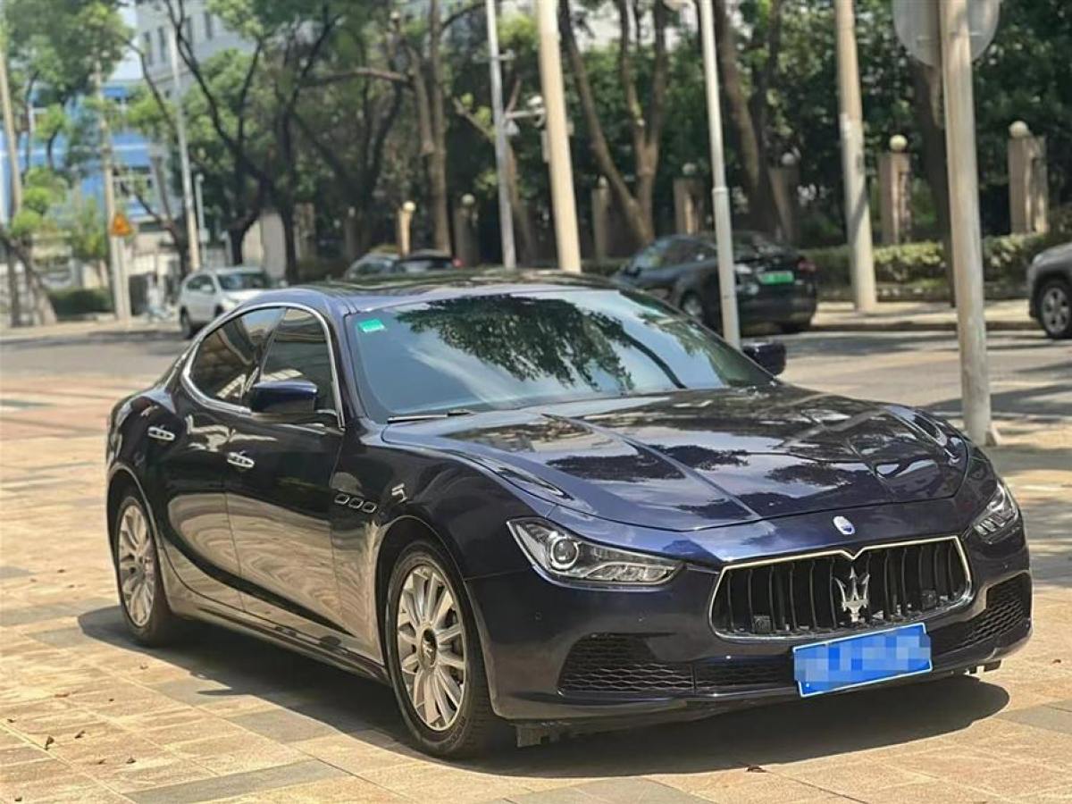 瑪莎拉蒂 Ghibli  2014款 3.0T 標(biāo)準(zhǔn)版圖片