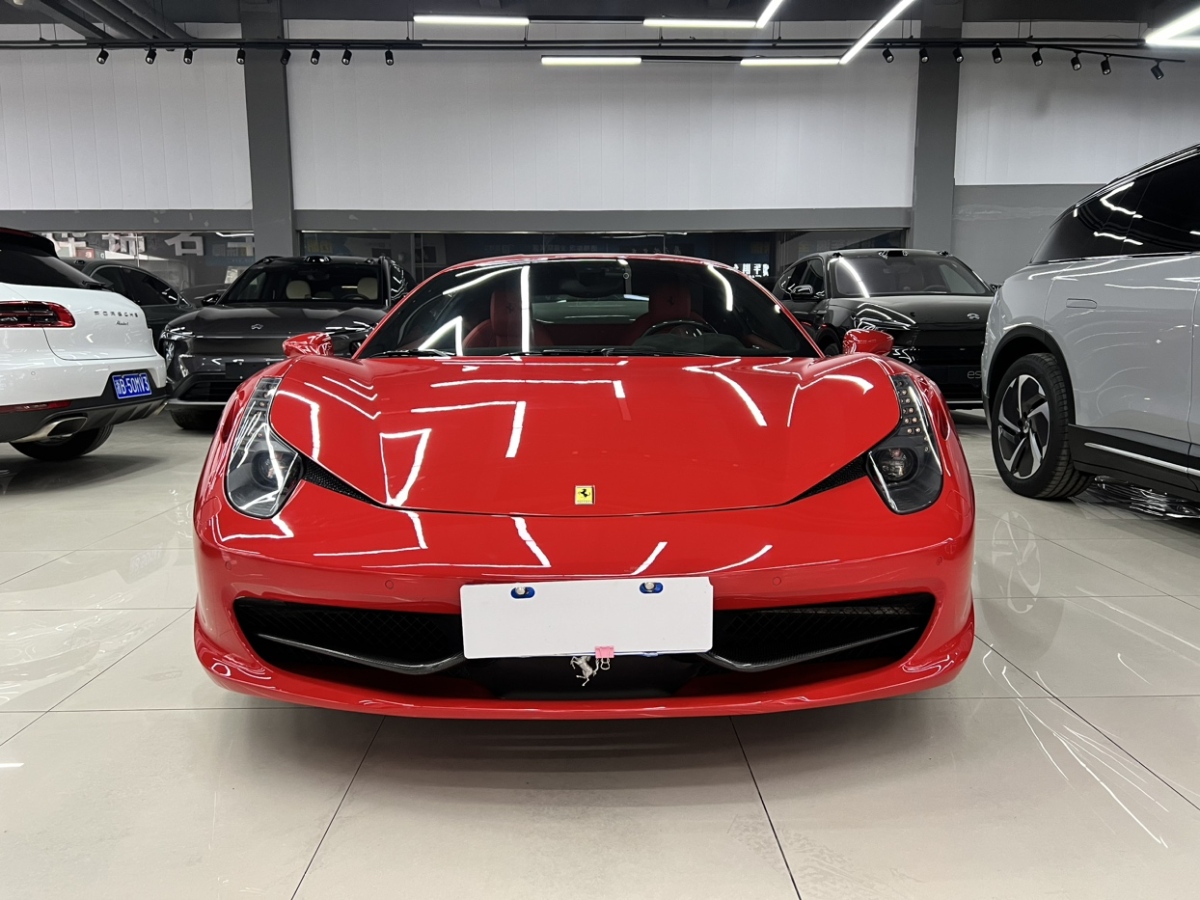 法拉利 458  2012款 4.5L Italia 中国限量版图片