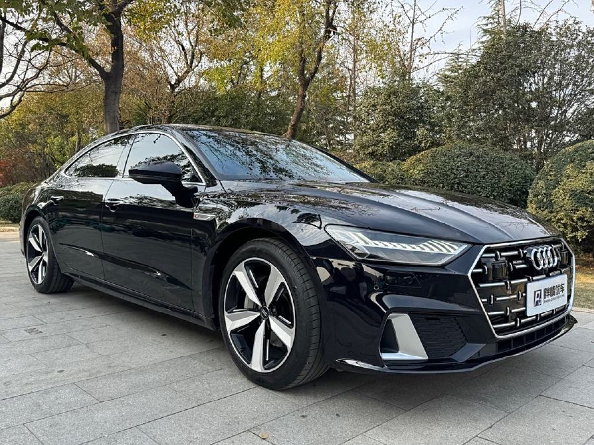 奧迪 奧迪A7L  2024款 45TFSI S-line 筑夢型 流晶套裝圖片