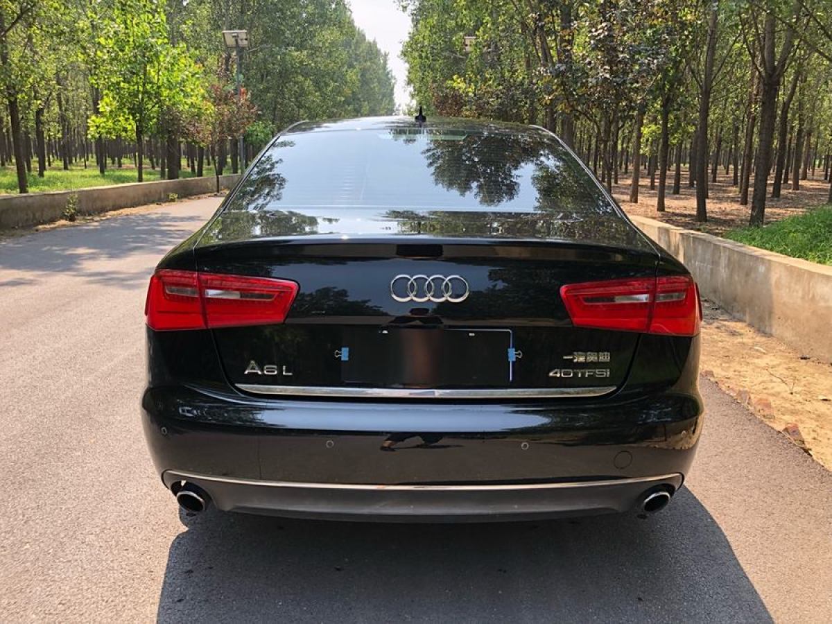 奧迪 奧迪A6L  2014款 TFSI 標(biāo)準(zhǔn)型圖片