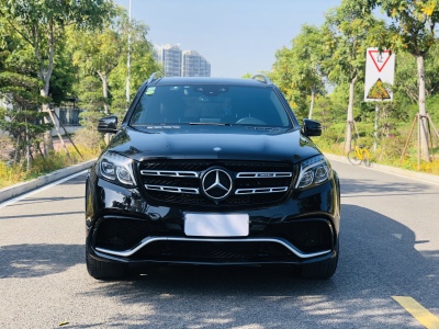 【廈門】2016年9月 奔馳 奔馳gls amg 2016款 amg gls 63 4matic 黑色