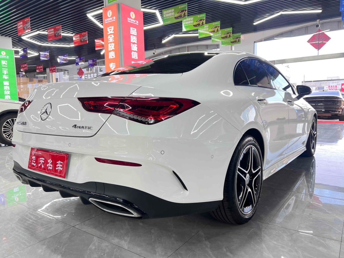 2023年5月奔馳 奔馳CLA級  2022款 CLA 260 4MATIC