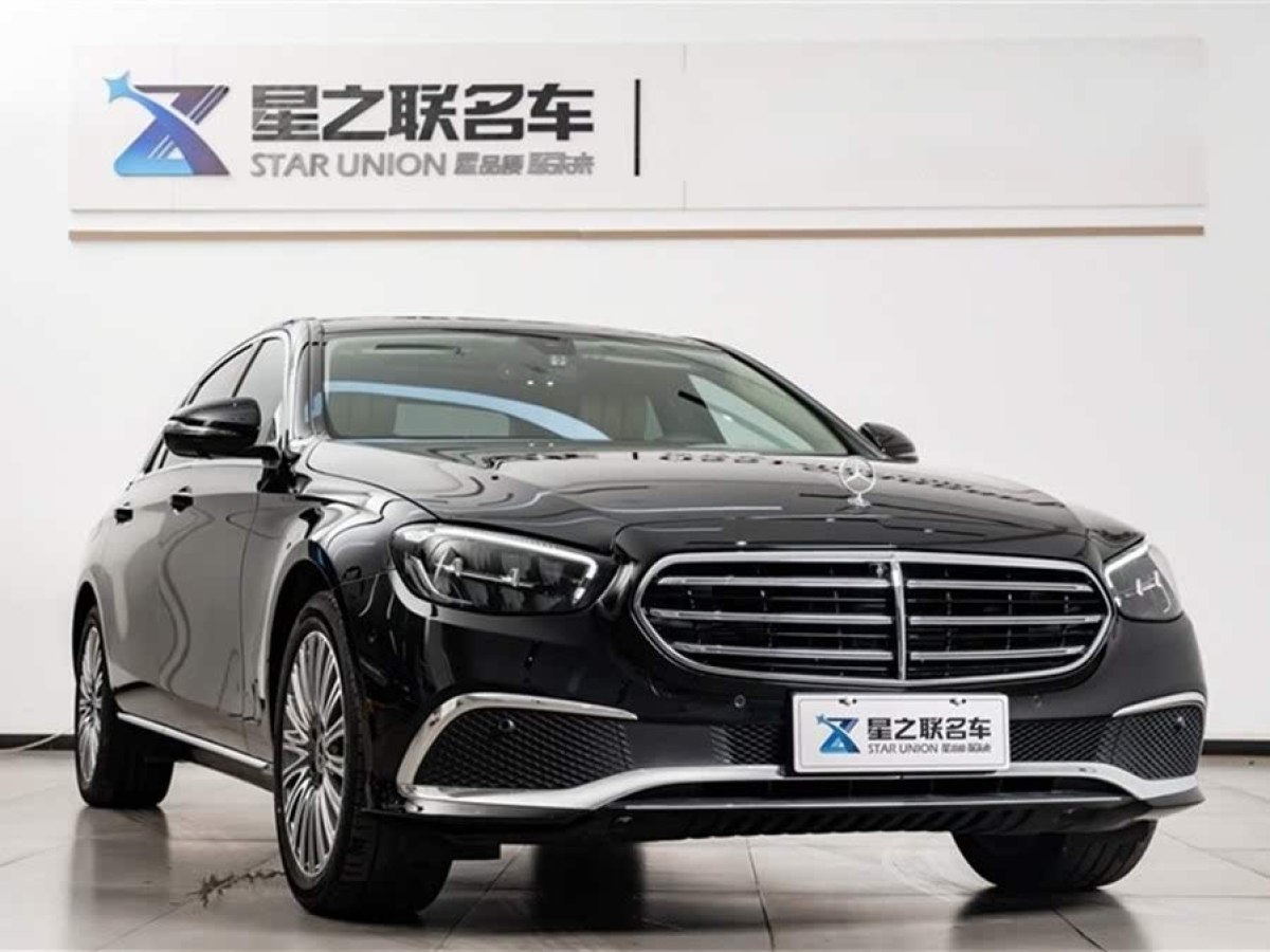 奔馳 奔馳E級  2023款 改款 E 300 L 時尚型圖片