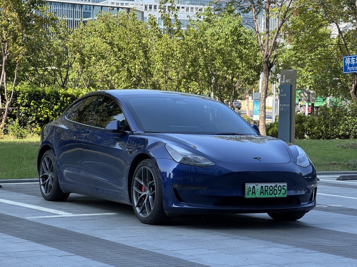 2022年3月特斯拉 Model 3  2019款 Performance高性能全輪驅(qū)動(dòng)版