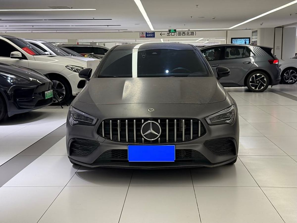 奔馳 奔馳CLA級AMG  2024款 改款 AMG CLA 35 4MATIC圖片