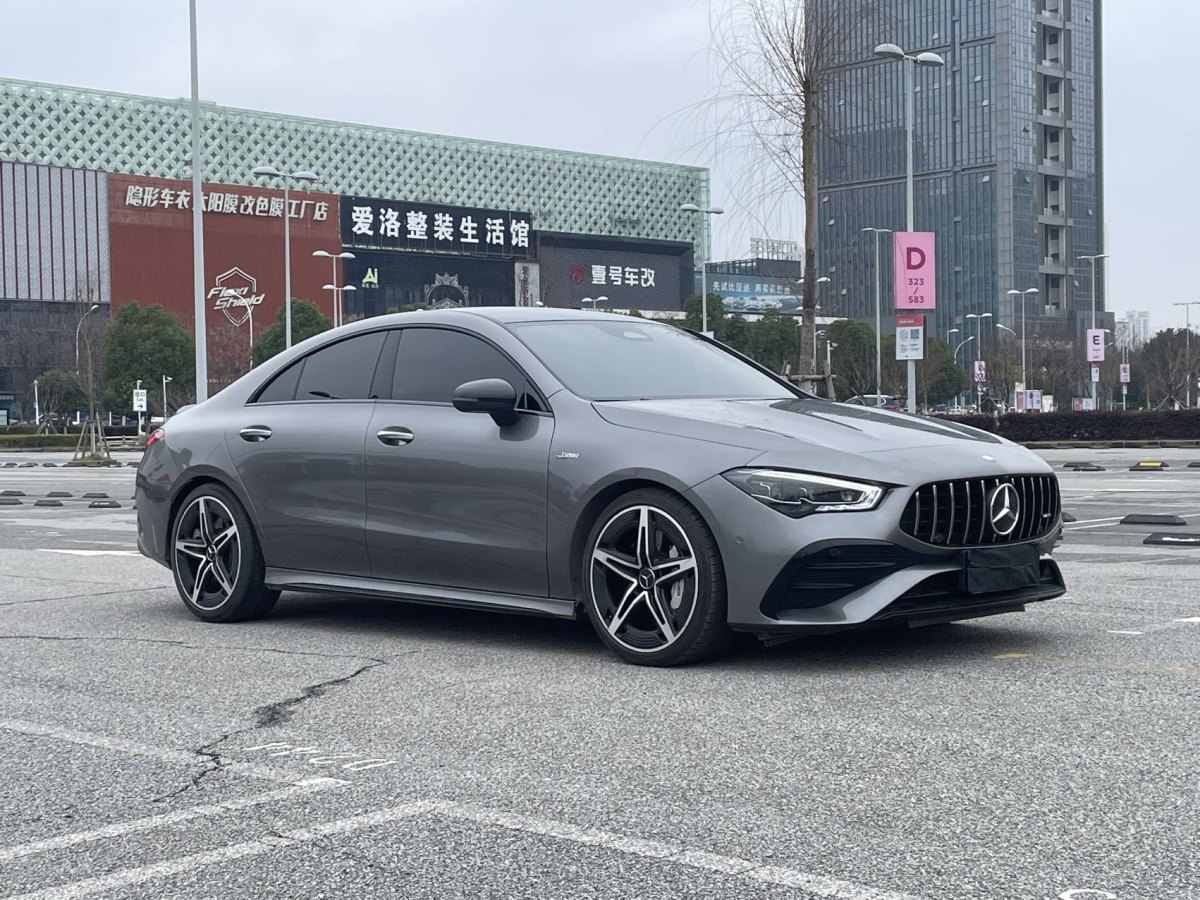 奔馳 奔馳CLA級AMG  2024款 改款 AMG CLA 35 4MATIC圖片