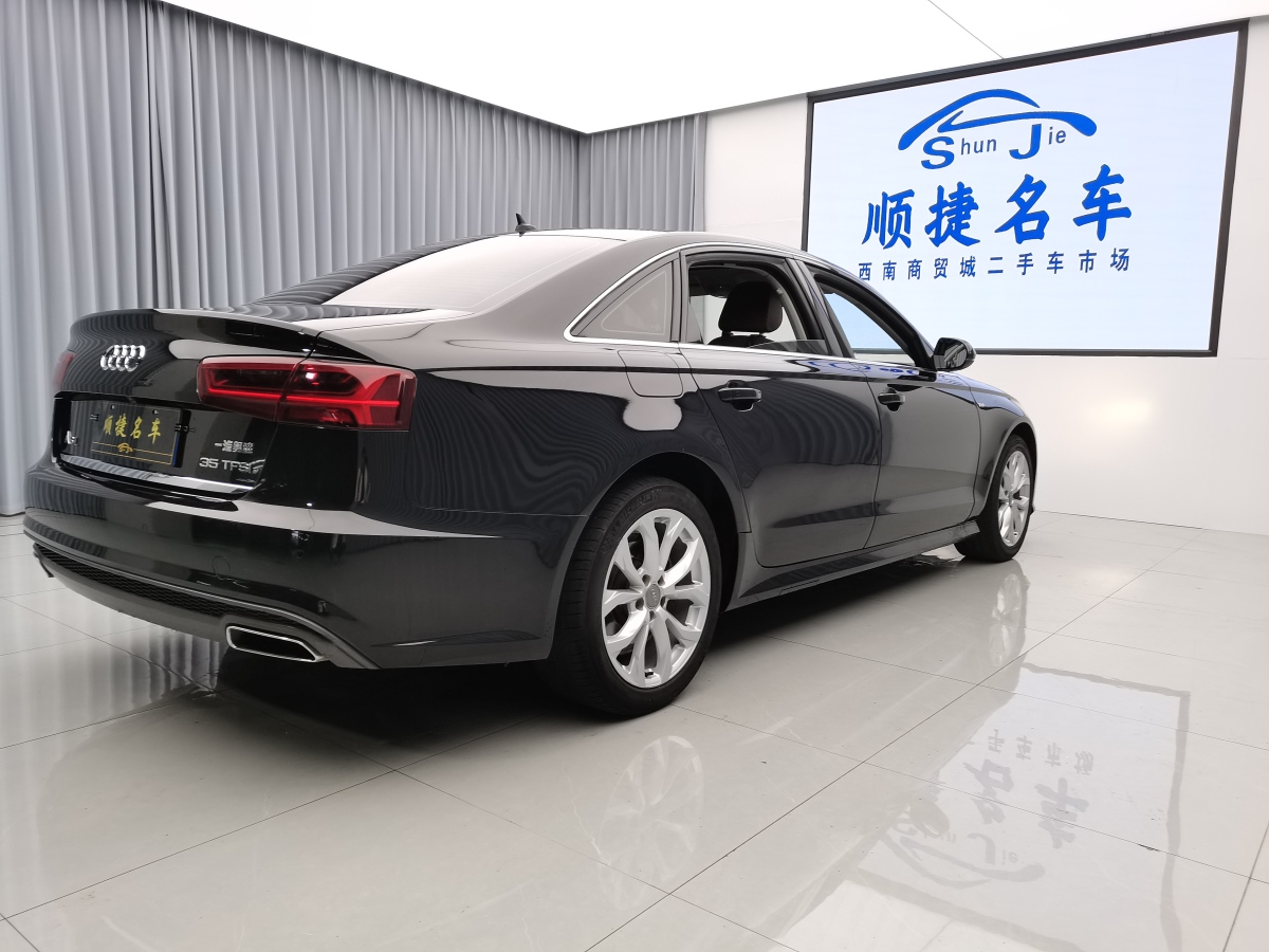 2018年9月奧迪 奧迪A6L  2018款 35 TFSI 時(shí)尚型