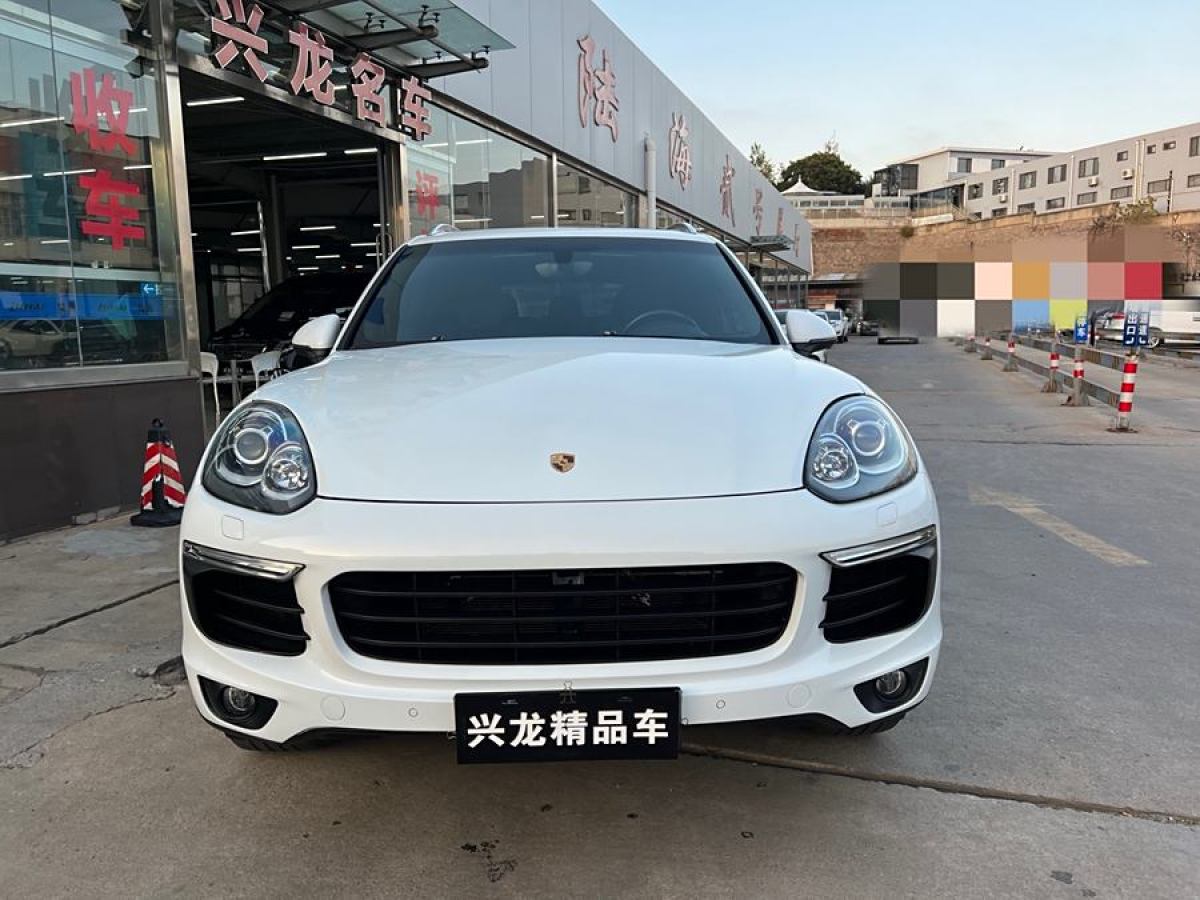 保時(shí)捷 Cayenne  2016款 Cayenne Platinum Edition 3.0T圖片