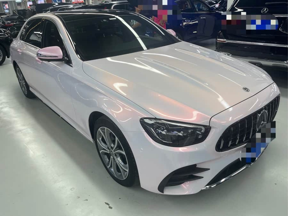 奔馳 奔馳E級(jí)  2021款 改款 E 300 L 運(yùn)動(dòng)時(shí)尚型圖片