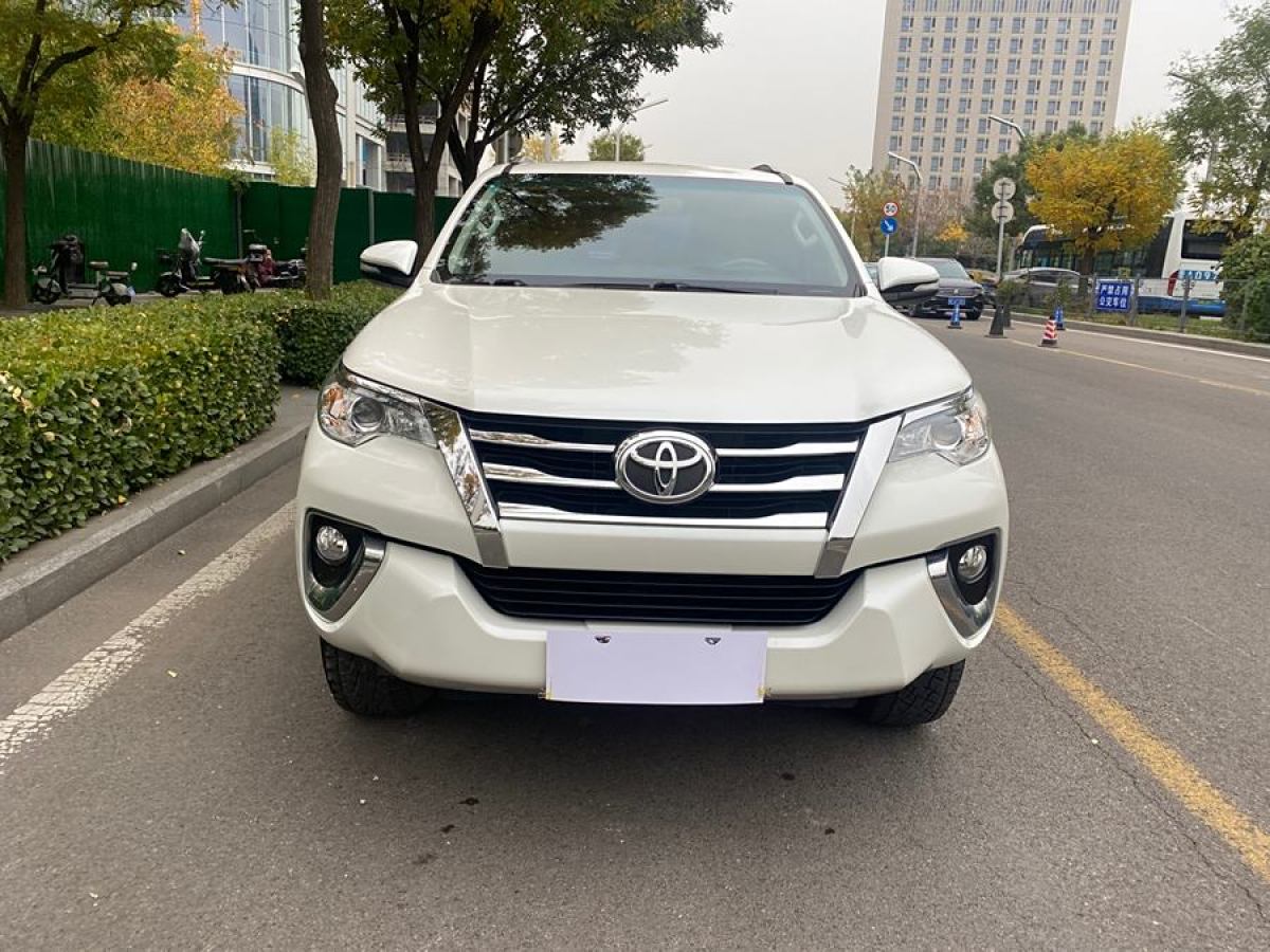 2017年1月豐田 Fortuner  2016款 2.7L 中東版