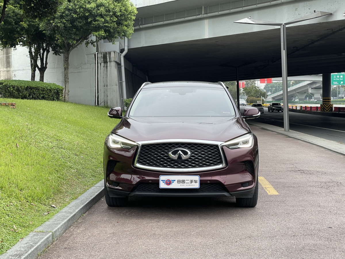 2021年8月英菲尼迪 QX50  2020款 改款 2.0T 四驅菁英版