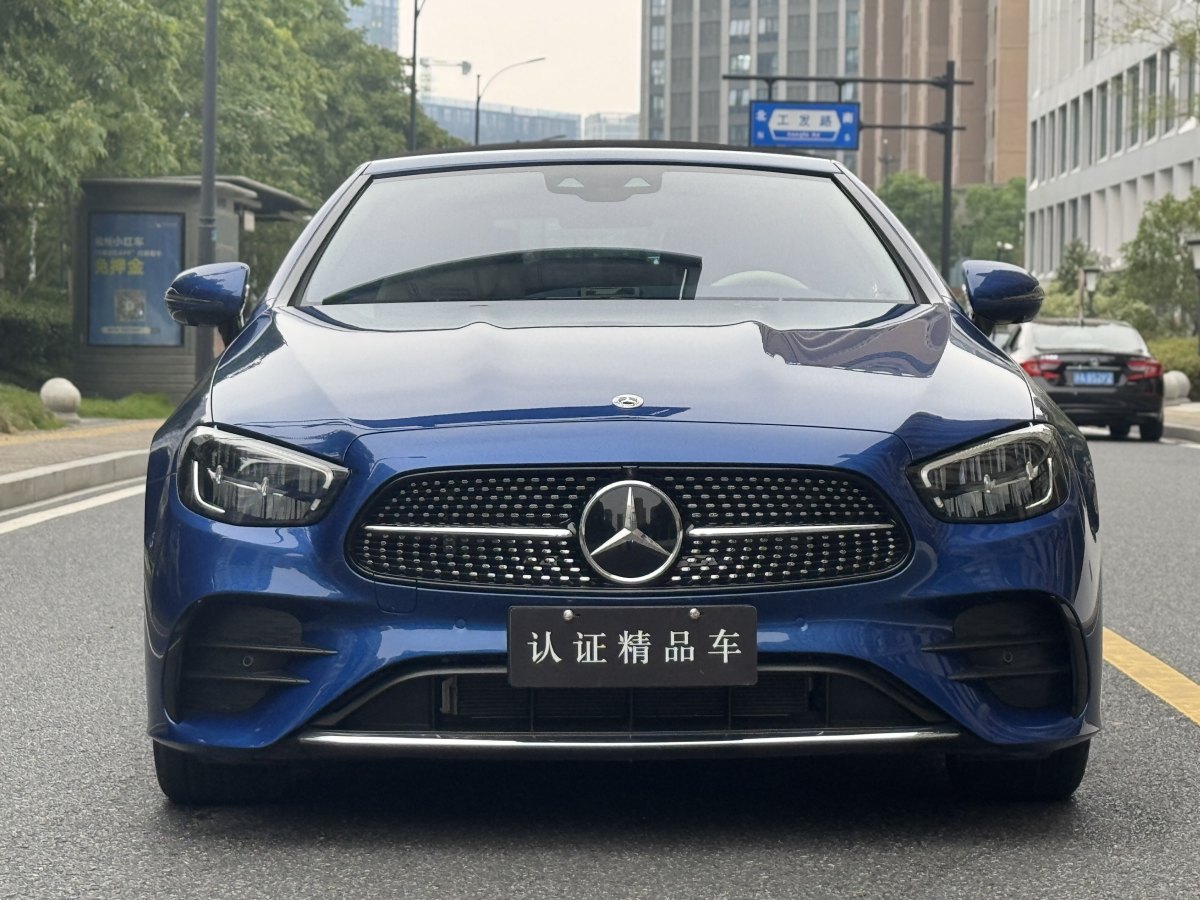 奔馳 奔馳E級  2021款 改款 E 260 4MATIC 敞篷轎跑車圖片