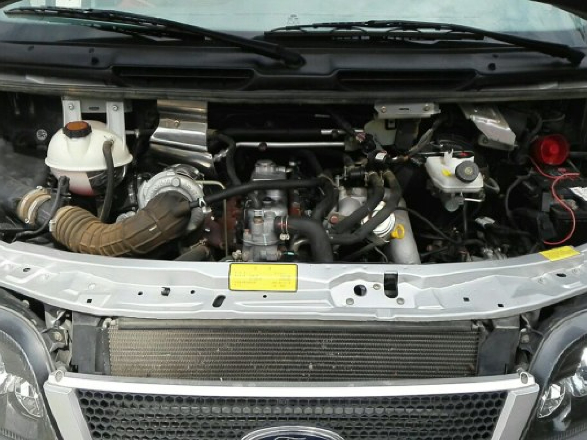 福特 经典全顺  2009款 2.8T柴油多功能型短轴中顶JX493ZLQ3A图片