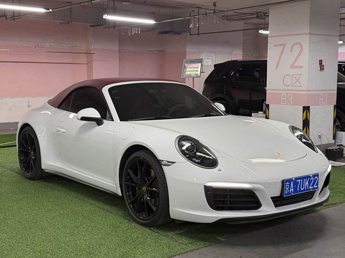 保時捷 911  2016款 Carrera Cabriolet 3.0T圖片