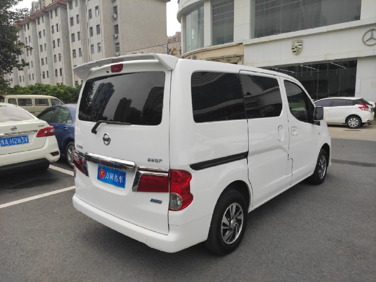 2018年9月日產(chǎn) NV200  2018款 1.6L CVT尊享型