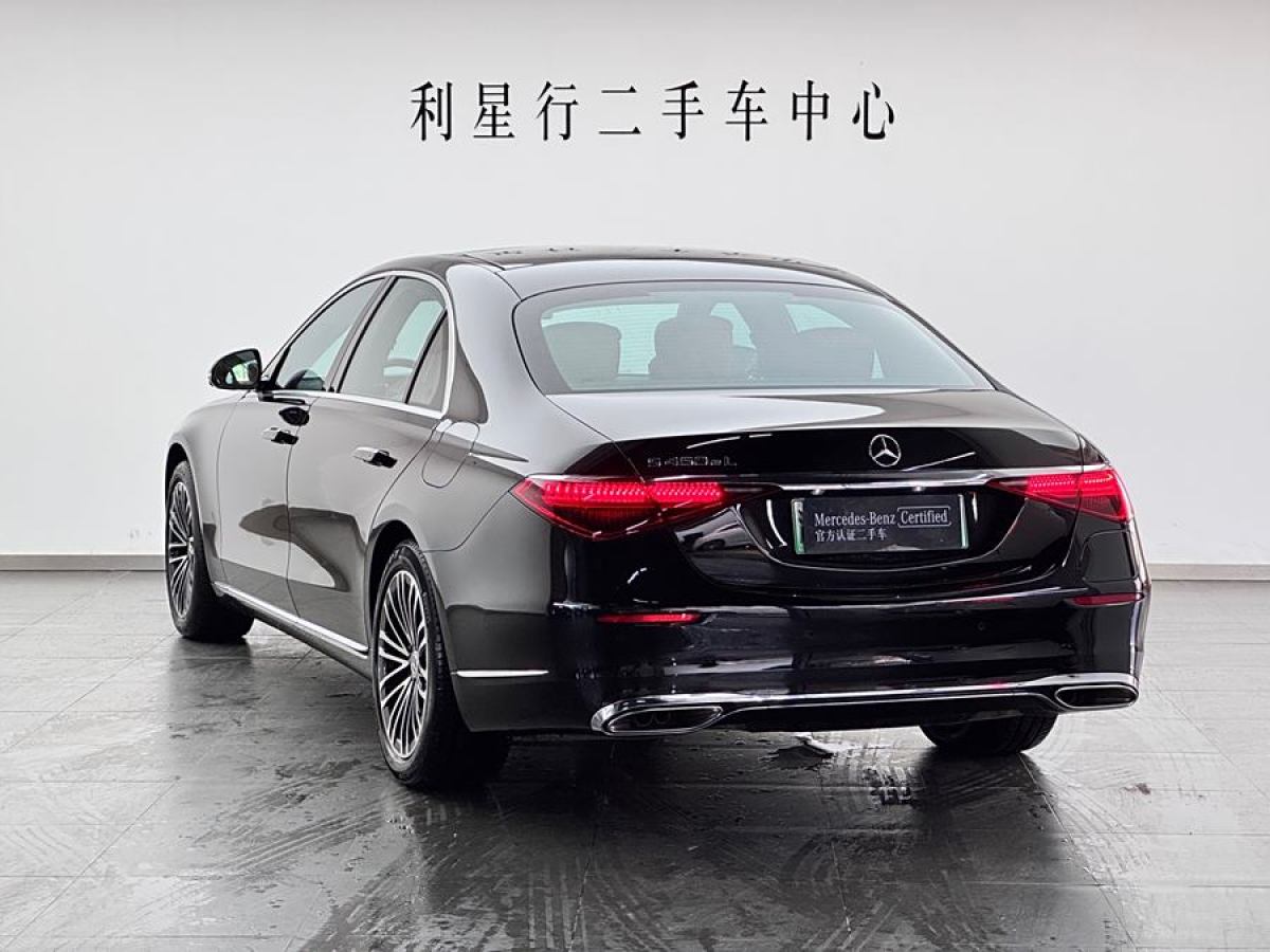 奔馳 奔馳S級新能源  2023款 改款 S 450 e L 插電式混合動力轎車圖片