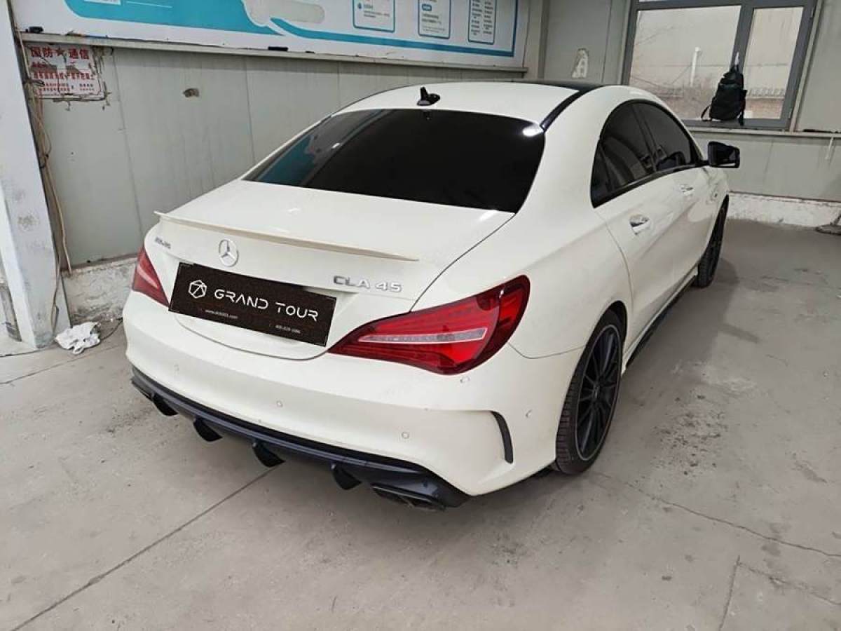 奔馳 奔馳CLA級(jí)AMG  2017款 改款 AMG CLA 45 4MATIC圖片