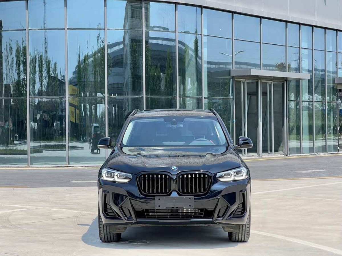寶馬 寶馬X3  2023款 改款 xDrive30i 領(lǐng)先型 M曜夜套裝圖片