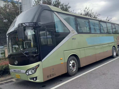  東北配置56座后吊輪金龍6135客車(chē) 圖片