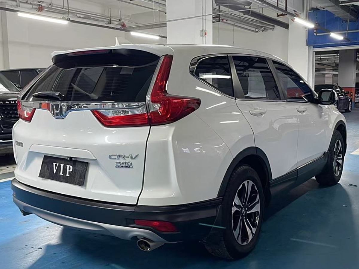 2019年5月本田 CR-V  2019款 240TURBO CVT兩驅(qū)舒適版 國V