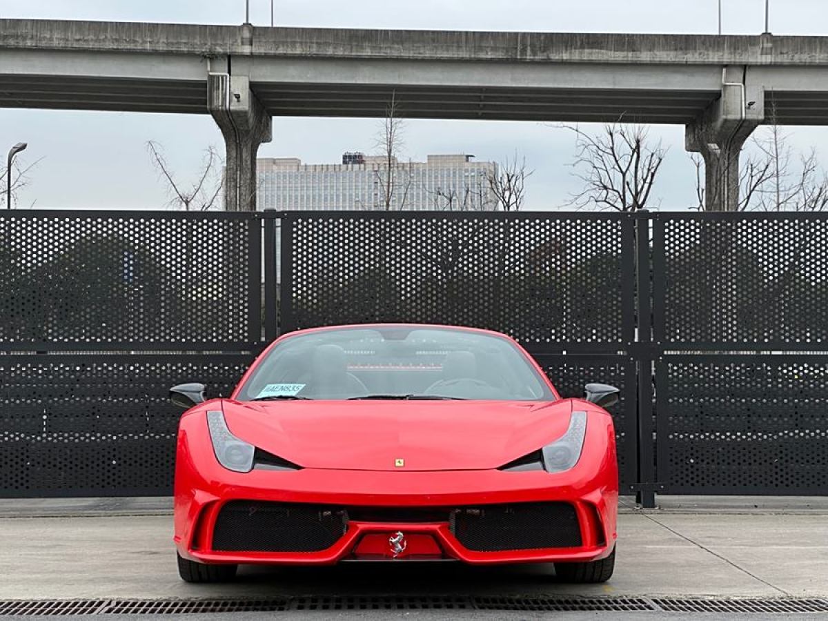 2014年2月法拉利 458  2013款 4.5L Spider