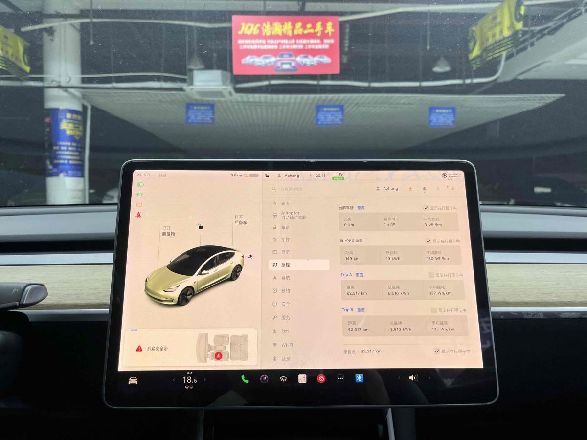 特斯拉 Model 3  2019款 標(biāo)準(zhǔn)續(xù)航后驅(qū)升級版圖片