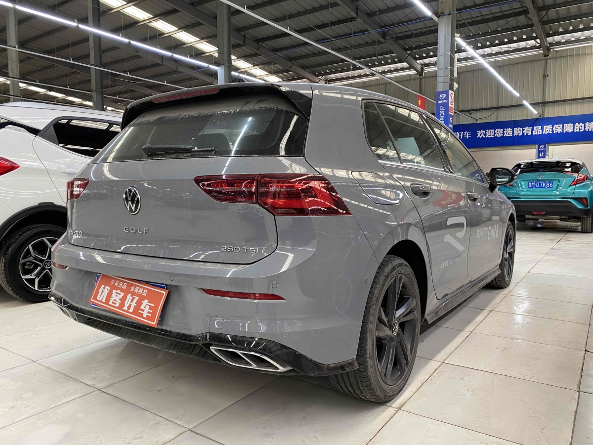 大眾 高爾夫  2023款 改款 280TSI DSG R-Line Lite圖片