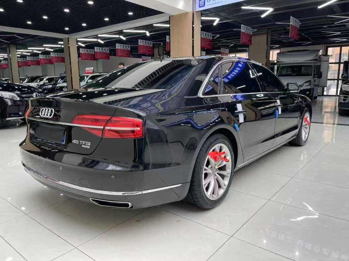 奧迪 奧迪A8  2014款 A8L 45 TFSI quattro豪華型圖片