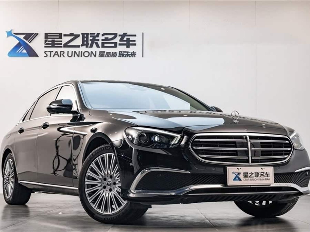 奔馳 奔馳E級(jí)  2021款 改款 E 300 L 尊貴型圖片
