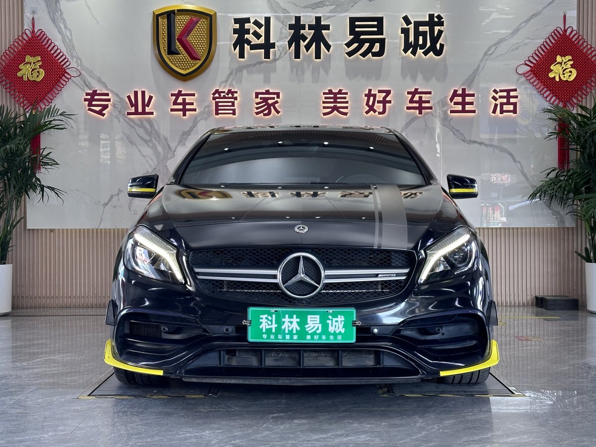 2018年1月奔馳 奔馳A級AMG  2017款 改款 AMG A 45 4MATIC