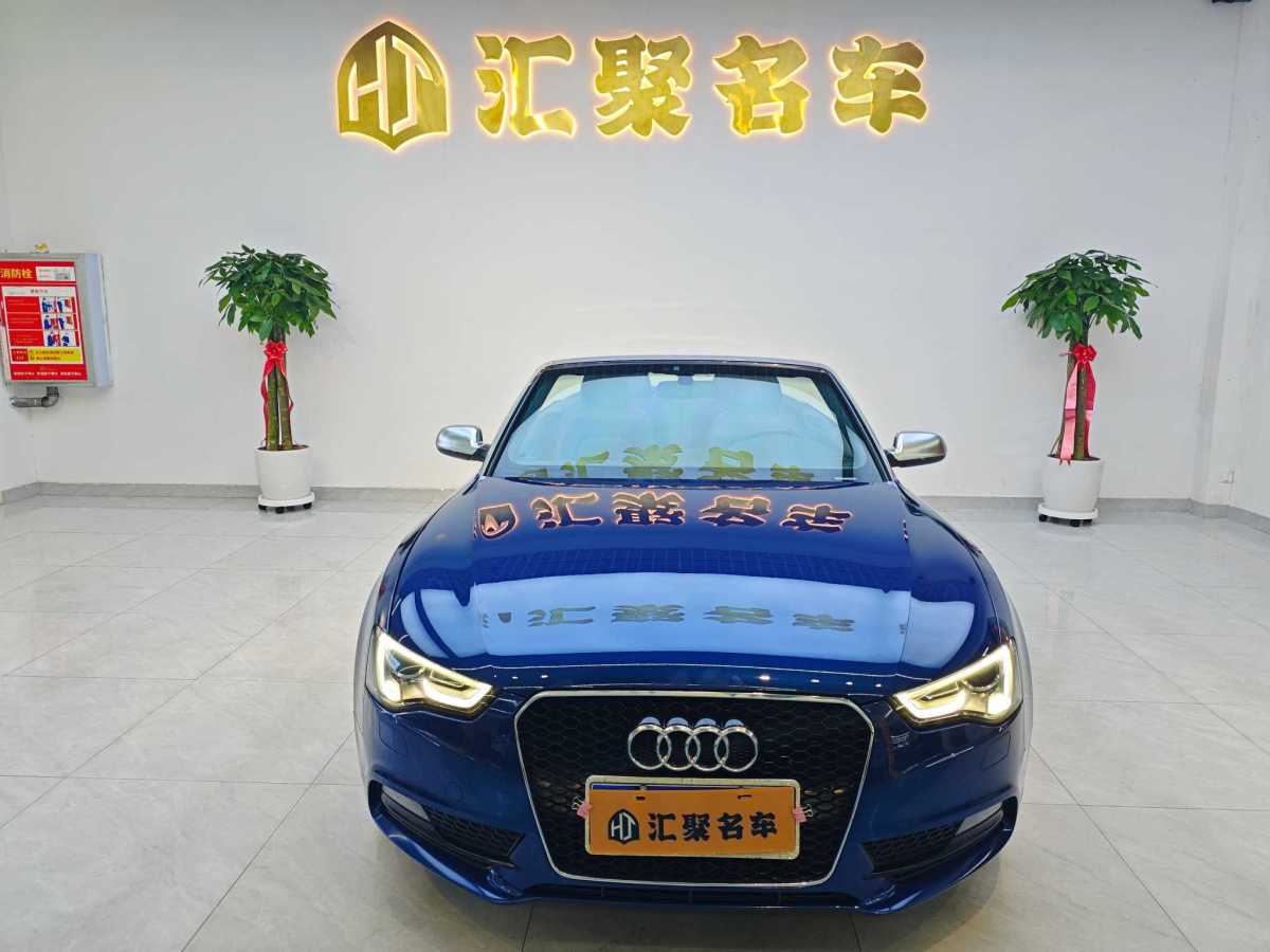 奧迪 奧迪A5  2014款 Cabriolet 45 TFSI風(fēng)尚版圖片